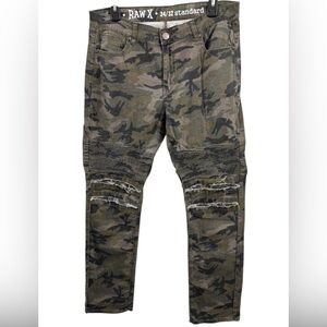 Xray Jeans Camo Moto Jeans Sz(34/32)